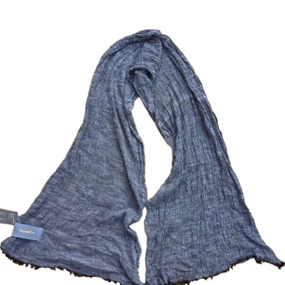 Style & Co. Denim Grey Scarf